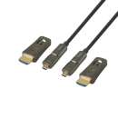 Cavo HDMI attivo fibra ottica 25m