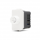 Interruttore Dimmer 500W Joy506B compatibile Bticino Matix Bianco