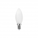 Lampada Led E14 4000K 4W opale oliva