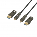 Cavo HDMI attivo in fibra ottica con