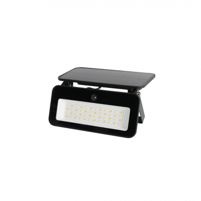 Faro solare nero 20W 1300lumen