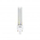 Lampadina led PL 2pin 12W 6500K 1180lumen G24d-3