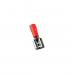 Faston isolato Rosso Femm.1.25/250mm