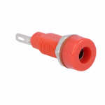 Presa Banana 4mm 10A 60Vdc rosso