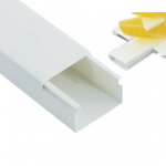 Canalina in plastica bianca 2m 20x10