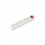 Multipresa 5 posizioni schuko con 3