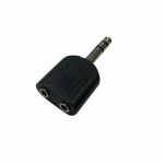 Adattatore Spina 6,3 Stereo a 2