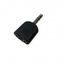 Adattatore Spina 6,3 Stereo a 2