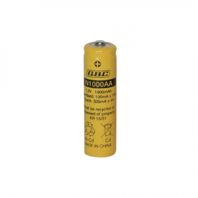 Batteria ricaricabile Ni-Cd 1000Mah