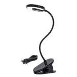 Lampada led con pinza ricaricabile