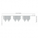 Icicle BigLED 6m con 27 discese da