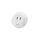 Luce led notturna con doppia porta
